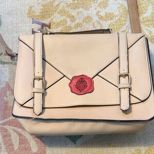 Elegant Cream Crossbody Bag
